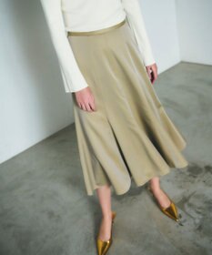 GRACE CONTINENTAL サテンマーメイドスカート