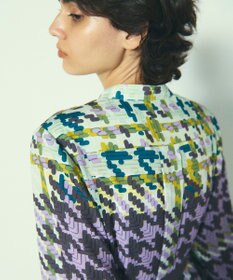 GRACE CONTINENTAL キカプリントティアードワンピース