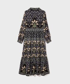 GRACE CONTINENTAL フラワーパターンプリントワンピース