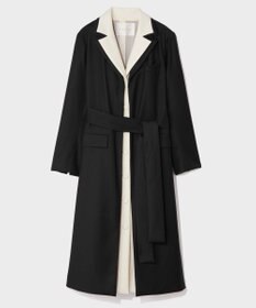 GRACE CONTINENTAL シルクウールトコートドレス