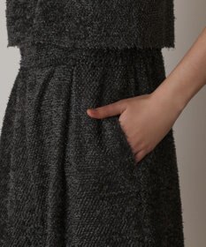 GRACE CONTINENTAL カットジャガードサロペット