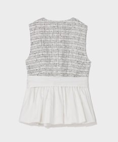 GRACE CONTINENTAL ツイードコンビジレ