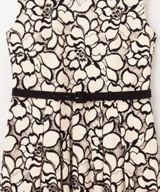 GRACE CONTINENTAL ローズレースドレス