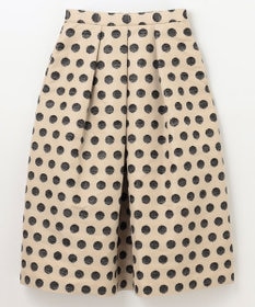 GRACE CONTINENTAL ラメドットジャガードスカート