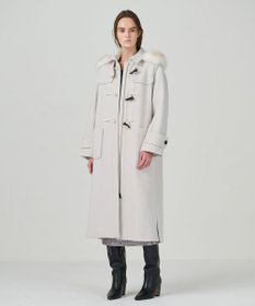 GRACE CONTINENTAL ウールカルゼダッフルコート