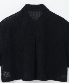 GRACE CONTINENTAL ラッセルメッシュシャツ