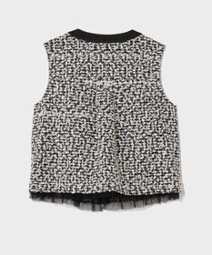 GRACE CONTINENTAL フェザーembドレス