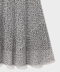 GRACE CONTINENTAL フェザーembドレス