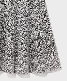 GRACE CONTINENTAL フェザーembドレス