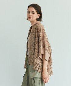 GRACE CONTINENTAL レースポンチョシャツ