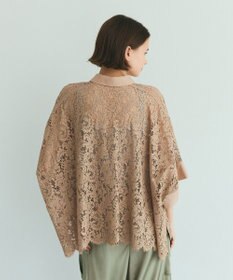 GRACE CONTINENTAL レースポンチョシャツ
