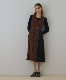 GRACE CONTINENTAL プリーツジャンパースカート