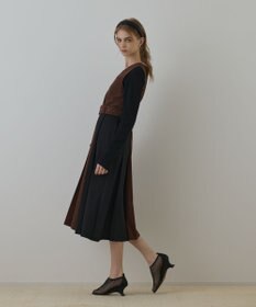 GRACE CONTINENTAL プリーツジャンパースカート