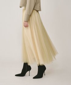 GRACE CONTINENTAL ラメチュールスカート