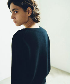 GRACE CONTINENTAL エンブレム刺繍ニットトップ