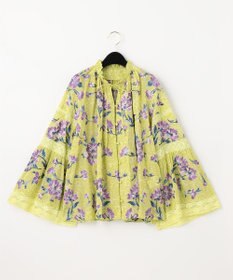 【グレースコンチネンタル】美品✨フラワー刺繍トップブラウス　シアー　華やか フラワー刺繍トップ / GRACE CONTINENTAL | GRACE CONTINENTAL