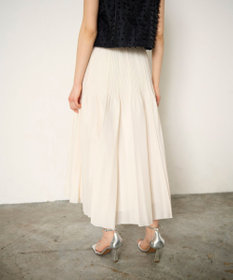 GRACE CONTINENTAL オーガンジープリーツスカート