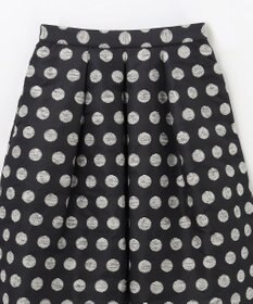 GRACE CONTINENTAL ラメドットジャガードスカート