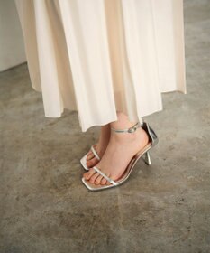 GRACE CONTINENTAL オーガンジープリーツスカート