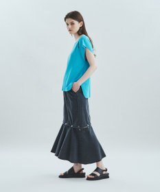 【着用1回】グレースコンチネンタル　マーメイドデニムロングスカート　ブラック マーメイドデニムスカート / GRACE CONTINENTAL | GRACE