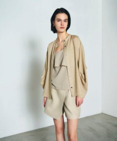 GRACE CONTINENTAL バックシャンオーバーシャツ