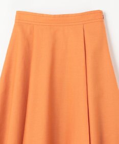 GRACE CONTINENTAL リネンタッチタックフレアスカート