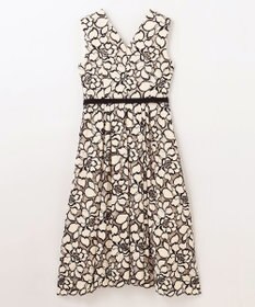 GRACE CONTINENTAL ローズレースドレス
