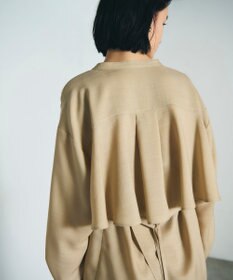 GRACE CONTINENTAL バックシャンオーバーシャツ