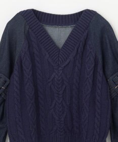 ケーブル刺繍ニットトップ / GRACE CONTINENTAL | GRACE