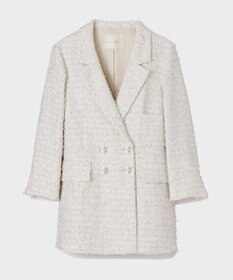 GRACE CONTINENTAL ツイードテーラードコート