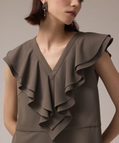 GRACE CONTINENTAL フリルサロペット