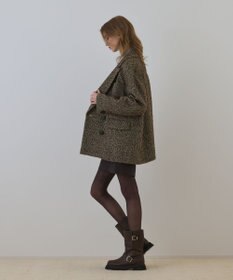 GRACE CONTINENTAL カルゼツイードダブルジャケット