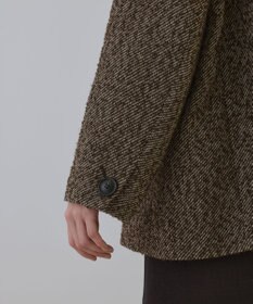 GRACE CONTINENTAL カルゼツイードダブルジャケット