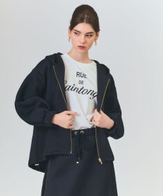 GRACE CONTINENTAL エンブレムフーディ