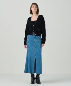 GRACE CONTINENTAL モールニットカーディガン