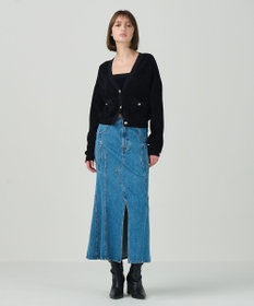 GRACE CONTINENTAL モールニットカーディガン