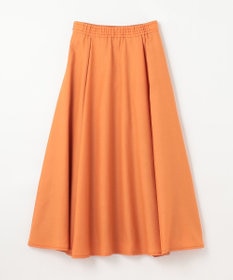 GRACE CONTINENTAL リネンタッチタックフレアスカート