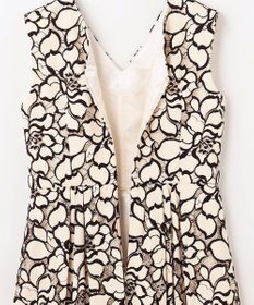 GRACE CONTINENTAL ローズレースドレス