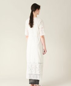 GRACE CONTINENTAL コンビレースVネックワンピース