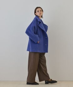 GRACE CONTINENTAL シャギ－ハ－フコ－ト