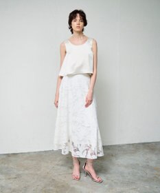 みいGRACE CONTINENTAL Diagram/エンボススカート Diagram GRACE CONTINENTAL レディース36 ダイアグラム グレース