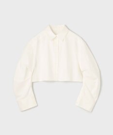 GRACE CONTINENTAL タックスリーブデニムシャツ