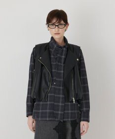 GRACE CONTINENTAL ライダースジレ