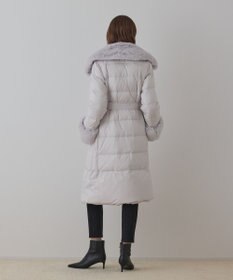 GRACE CONTINENTAL ファーカラーロングダウン