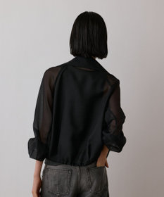 GRACE CONTINENTAL ブライトメッシュブルゾン