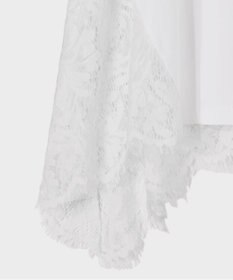 GRACE CONTINENTAL バックレース天竺トップ