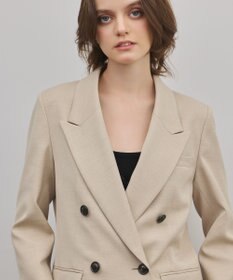 GRACE CONTINENTAL ピークドダブルジャケット