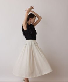 GRACE CONTINENTAL シアーメッシュスカート