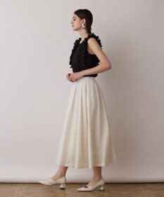 GRACE CONTINENTAL シアーメッシュスカート