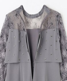 GRACE CONTINENTAL 刺繍ワイドサロペット